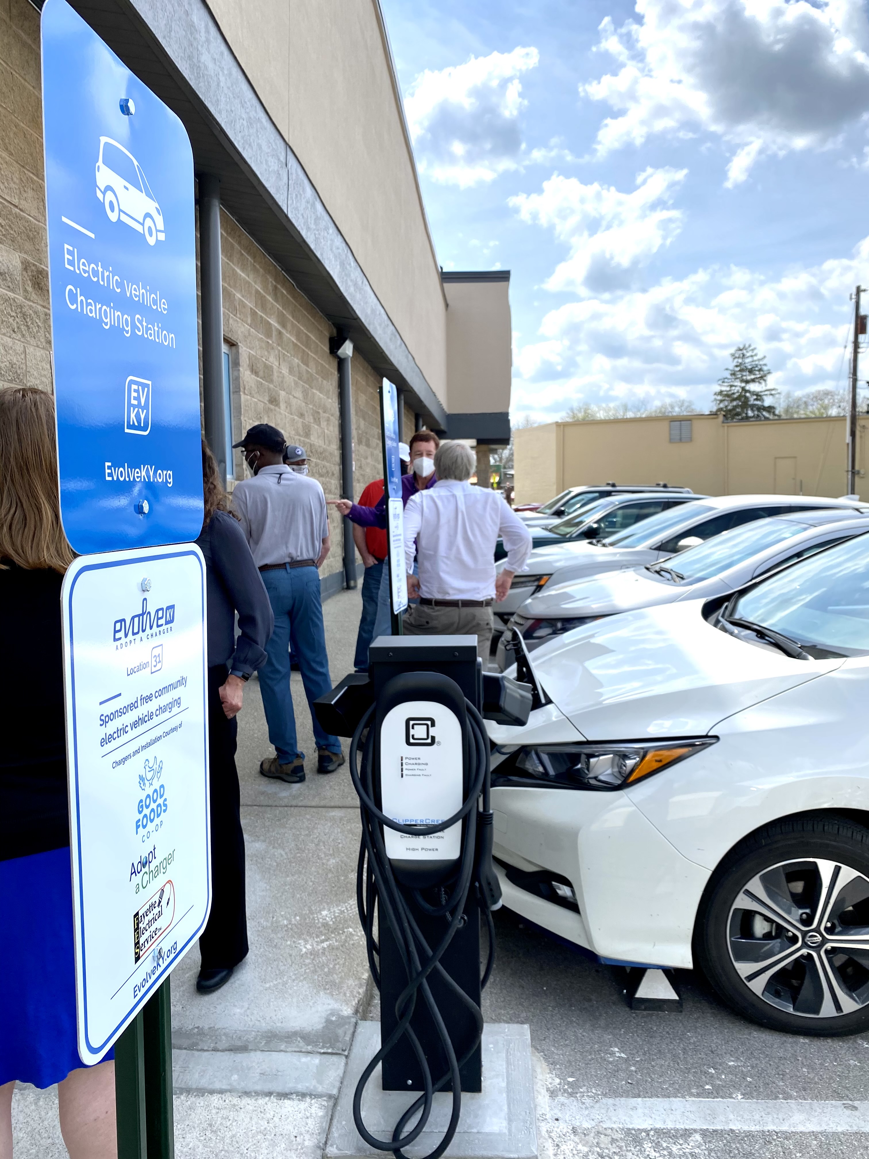 Coop Unveils New Electric Vehicle Charging Station Good Foods Coop